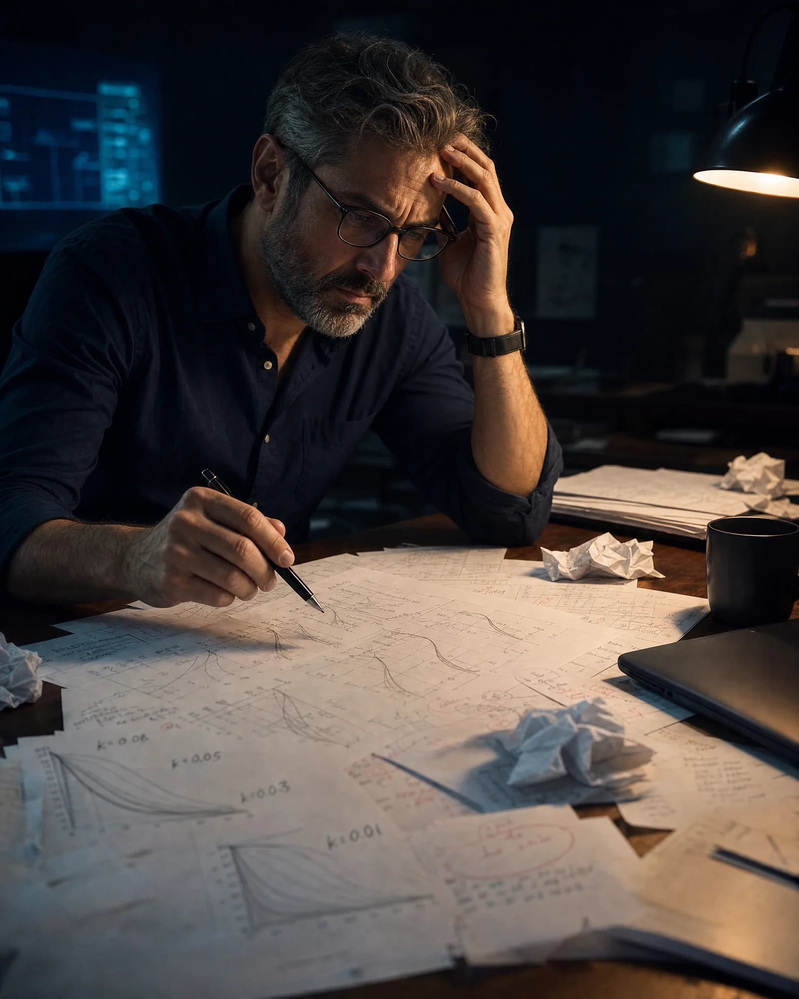 Ingeniero atorado entre la teoría y el código